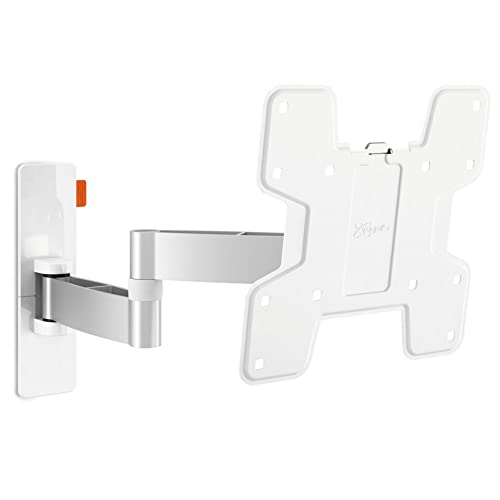 Vogel's WALL 3145 Soporte de pared para TV, Inclinable y Giratorio 180º, Para televisores de entre 19-43 pulgadas (48-109 cm), Blanco, Máx. 15 kg, VESA Máx. 200x200, Certificación TÜV