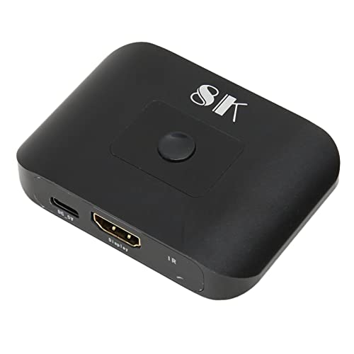 para Conmutador HDMI, 2 en 1 Salida para Conmutador HDMI, 60Hz 8K 48GBPS con Control Remoto, para Amazon TV, Set Top Box, IPTV, LCD TV, DVD, para PS5, para Consolas de Juegos Xbox