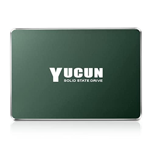YUCUN 2.5 Pulgadas SATA III Disco Duro sólido Interno de Estado sólido 512GB SSD