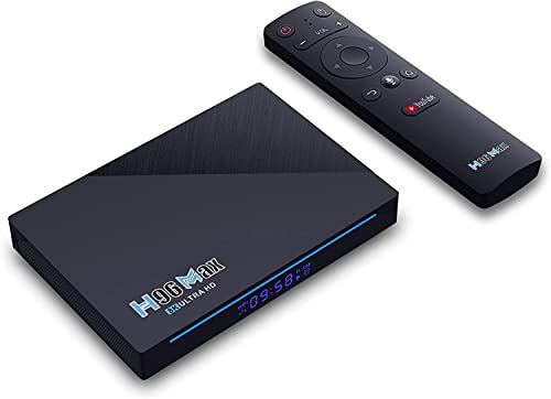 LEMSM Android TV Box 11.0, Smart TV Box 8GB RAM + 128GB ROM RK3566 Soporte 8K Decodificación USB 3.0 2.4G 5G WiFi BT 4.0 con BT Voice Control Giroscopio Control Remoto,8gb+64gb
