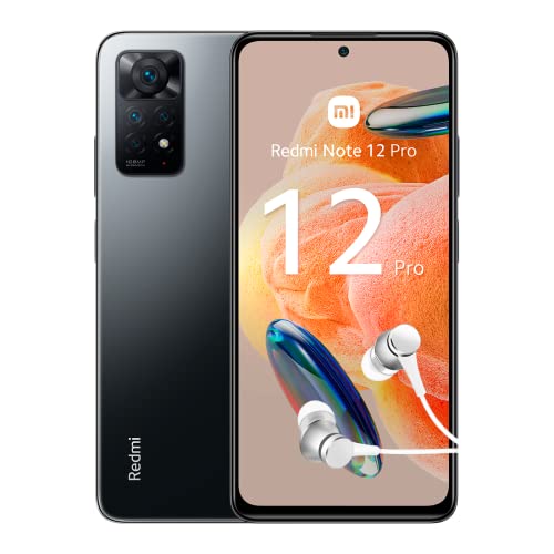 Xiaomi Redmi Note 12 Pro 4G - Smartphone de 8+256GB, Gris