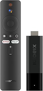 Xiaomi TV Stick 4K - Contenido de Streaming 4K portátil, Compatible con Dolby Atmos y Dolby Vision, Negro (Versión ES + 3 años de garantía)