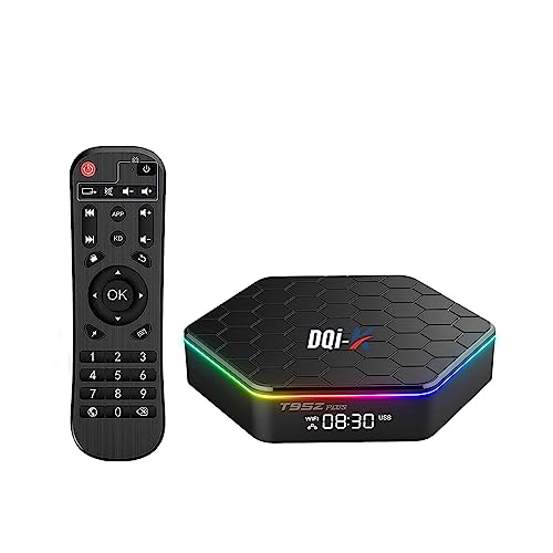 Android 12.0 TV Box T95Z Plus 2GB RAM 16GB ROM H618 Quad Core Smart TV Box, Soporte 6K 3D Resolución 2.4GHz 5GGHz WiFi6 Ethernet Media Player Cajas