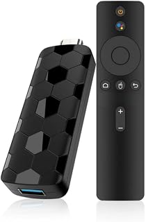 Android TV Stick 14.0, Smart TV Stick 2GB RAM 16GB ROM RK3518 Chip, WiFi Dual 2.4G/5.8G, BT5.4, HDMI 2.0 y HD 8K, Soporte Remoto de Voz para Video y Audio, Negro 2026