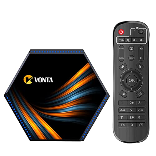 GEQWE 2021 Android TV Box 11.0, 8GB RAM 128GB ROM RK3566 Quad-Core 3D 8K Smart Box, Soporte 2.4G / 5.8G Dual WiFi, BT 4.1,100M Ethernet LAN Streaming Video Box,8gb+64gb