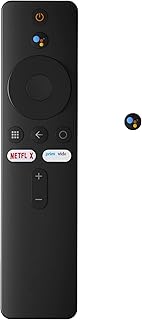 FOXRMT Mando para Xiaomi Mi TV Stick/Mi Box S 4K(XMRM-00A), Bluetooth con Control por Voz y Asistente de Google