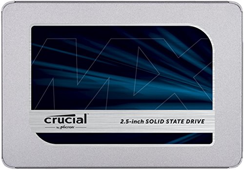 Crucial MX500 1TB 3D NAND SATA de 2,5 pulgadas SSD Interno - Hasta 560MB/s - CT1000MX500SSD1