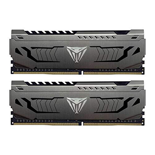 Patriot Memory Viper Steel DDR4 4000 16GB (2x8GB) CL16 Kit de Memoria RAM Alto Rendimiento Gris