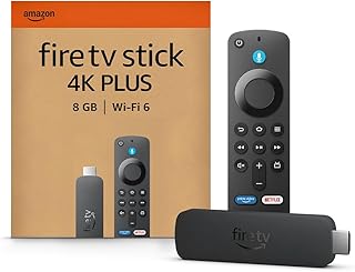 Amazon Fire TV Stick 4K Plus, compatible con Wi-Fi 6, Dolby Vision, Dolby Atmos y HDR10+, encuentra series más rápido con Alexa+