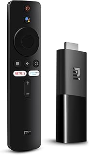 XIAOMI Box TV Internet Xiaomi Mi TV Stick, Android T-V Stick HDR10+ Dispositivo de Streaming con Mando a Distancia por Voz Alexa | Sonido Dolby Vision/DTS | con Netflix Prime Video Disney+