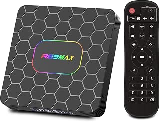 Android 14.0 TV Box, Box TV 4GB RAM 32GB ROM RK3528 Quad-Core Cortex-A53 8K Decoder, Soporte 2.4G/5.0GHz Dual Wi-Fi 6 BT 5.0, USB 3.0/2.0, HDMI 2.0 Smart TV Box