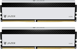 JAZER RAM DDR4 32GB (2x16GB) 3200MHz CL18 UDIMM Desktop | XMP 2.0 Overclocking, 1.35V, Alto Rendimiento Gaming, Memoria Speicher