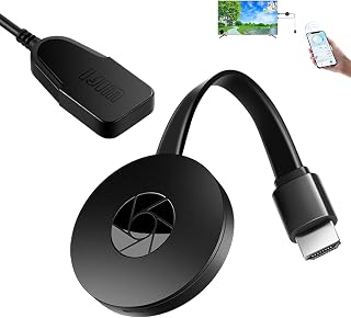Chromecast, dispositivo Chromecast para TV, adaptador de pantalla inalámbrico WiFi, adaptador de pantalla inalámbrico 4K para TV, compatible con Android/iOS/Windows/Mac/proyector