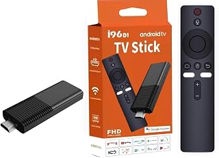 Android TV Stick 4K HDR - Modelo I96 D1 | WiFi 5 de Doble Banda | Control Remoto | 2GB RAM 16GB de Almacenamiento | Fire TV Stick Alternativa | Streaming Stick