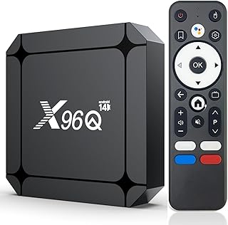 Android 14.0 TV Box, Box TV 2GB RAM 16GB ROM RK3518 Quad-Core Cortex-A53, Support 2.4/5.0GHz 4K 100M Ethernet HD USB 3.0/2.0 TV Box