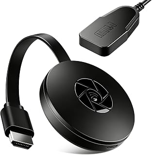 Adaptador HDMI Inalambrico 4K, Dongle WiFi Display 1080P, Menú Italiano | Pantalla Miracast AirPlay DLNA, Streaming iPhone Android PC (No Google/Netflix)
