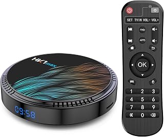 HK1 MAX Upgraded Android 12.0 TV Box, 2GB RAM 16GB ROM, Quad Core 64bit Cortex-A53, 2.4G/5G Dual Wi-Fi, BT4.0, H.265 Decoding HDR 4K : HK1 MAX 2+16