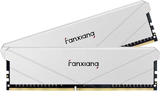 fanxiang Memoria RAM DDR4 32GB(2x16GB) 3200MT/s DDR4 32GB Blanco 288Pin/U-DIMM para Escritorio, Módulo Memoria XMP 2.0 Overclockable para Plataforma AMD e Intel para Juego, Transmisión, Trabajo