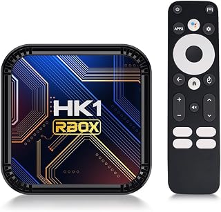 Android 13.0 TV Box 4GB RAM 64GB ROM RK3528 Quad-Core Arm Cortex A53, HD Convertor Smart TV Soporte 2.4/5.0GHz WiFi BT5.0 10/100M Ethernet 8K HDR10+ USB 2.0/3.0 con Control Remoto por Voz