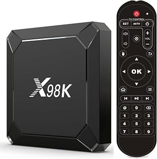 Caja TV Android X98K 4GB RAM 32GB ROM RK3528A CPU Quad Core Arm Cortex A53 WiFi6 BT5.X 4K 100M Ethernet USB 3.0/2.0