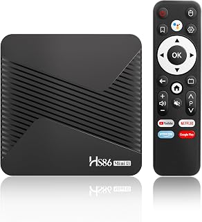 Android TV Box 14.0, Android Box 2GB RAM 16GB ROM, RK3528 Quad-Core, Support 2.4G/5G Dual WiFi, 100M Ethernet Ultral HD 8K Smart TV Box