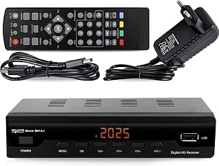 Strom 504 Decodificador Digital Terrestre – TDT / DVB T2 / Full HD / HDMI / Receptor TV / USB / H.265 HEVC / TDT Television / DVB-T2 / 4K