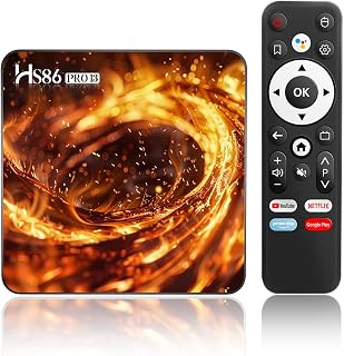 Android 14.0 TV Box,2026 Android Box 2GB 16GB RK3528 Quad-Core 64bit | Cortex-A53 Chipset Mali 450 MP2 GPU, 4K BT5.4 Doble Banda Wi-Fi 10/100M Ethernet HD2.0 USB2.0 y USB3.0