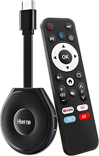 Android 14 TV Stick, RK3539 Quad Core 4GB RAM 32GB ROM, 4K WiFi 6 USB3.0 | 64bit Cortex-A53 Chipset, Smart TV Stick Support 2.4G /5G Dual-band Wi-Fi BT 5.4, Ethernet 10/100M Streaming Stick TV