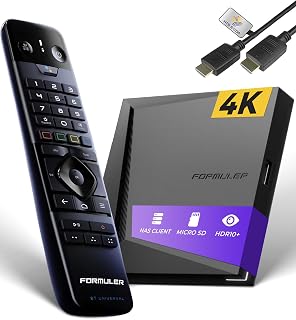 Formuler Z11 PRO MAX 4K BT1 Edition Android 11 Media Player, UHD HDR10+ IP Media Streaming Box, WiFi, mando a distancia BT, compatibilidad con Widevine L1, aplicación MYTVOnline3, cable HDMI HTS e-com