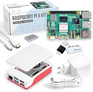 db-tronic Raspberry Pi 5 4 GB Starter Kit | 64 GB | Fonte 27 W | Caixa